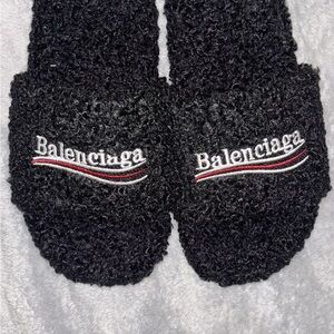 Balenciaga Textured Black Men's Socks